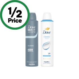 Dove-Antiperspirant-Deodorant-48h-250ml on sale