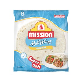 Mission+Mini+Wraps+384g+Pk+8
