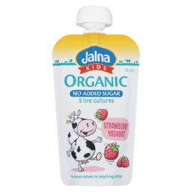 Jalna+Organic+No+Added+Sugar+Kids+Yoghurt+Pouch+100g+%26ndash%3B+From+the+Fridge