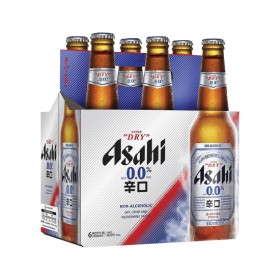 Asahi-Super-Dry-Non-Alcoholic-Beer-6-x-330ml on sale