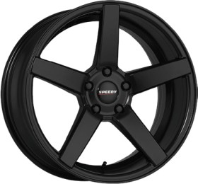Speedy+Wheels+Hammer+-+16x7+Satin+Black