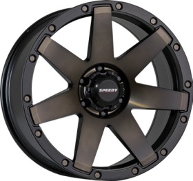 Speedy+Wheels+Combat+-+17x8.5+Satin+Black+Pewter