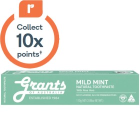 Grants-Mild-Mint-Natural-Toothpaste-110g on sale