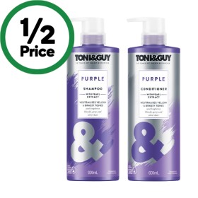 Toni-Guy-Shampoo-or-Conditioner-600ml on sale