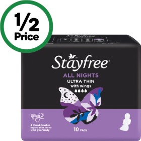 Stayfree+Pads+Pk+10-16