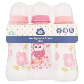 Little-Ones-Feeding-Bottles-250ml-Pk-3 on sale