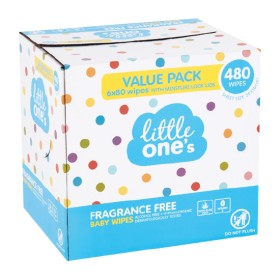 Little-Ones-Baby-Wipes-Pk-480 on sale