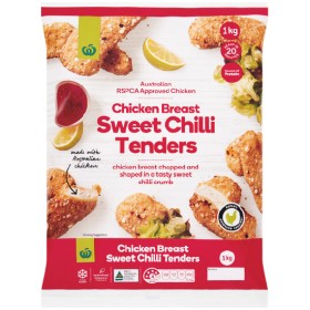 Woolworths+Chicken+Breast+Sweet+Chilli+Tenders+1+kg+%26ndash%3B+From+the+Freezer