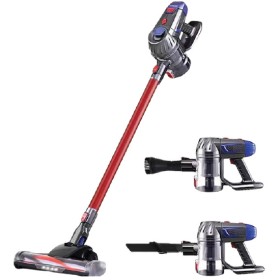 150W+Devanti+Stick+Vacuum+Cleaner+Cordless+Red