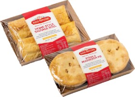 Baked-Provisions-Pies-Rolls-Pasties-or-Quiches-2-Pack-Selected-Varieties on sale