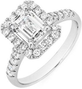 14ct+White+Gold+2+Carats+TW+Lab+Grown+Diamond+Ring