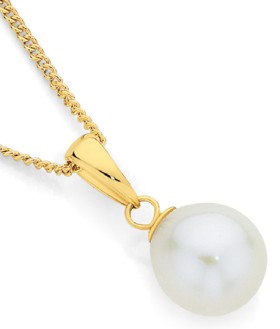 9ct-Gold-Pearl-Pendant on sale