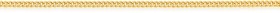 9ct-Gold-45cm-Solid-Curb-Chain on sale