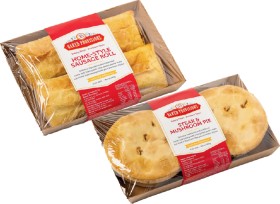 Baked-Provisions-Pies-Rolls-Pasties-or-Quiches-2-Pack-Selected-Varieties on sale