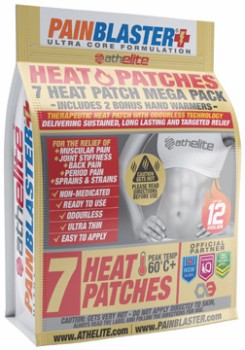 Athelite-Heat-Patches-7-Pack-2-Bonus-Hand-Warmers on sale