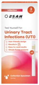 2San+Urinary+Tract+Infections+%28UTI%29+Test+Kit+2+Pack