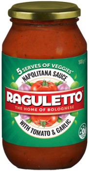 Raguletto+Pasta+Sauce+500g+Selected+Varieties