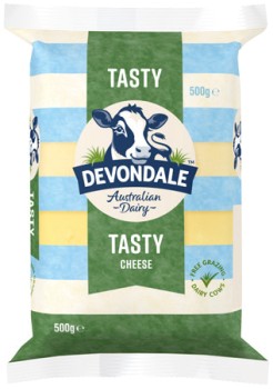 Devondale-Tasty-or-Colby-Cheese-Block-500g on sale
