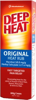 Mentholatum+Deep+Heat+Original+Pain+Relief+Cream+100g