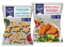 Steggles-Dino-Snacks-or-Chicken-Breast-Tenders-1kg-Selected-Varieties on sale