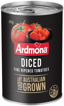 Ardmona+Canned+Tomatoes+400%E2%80%91410g+Selected+Varieties
