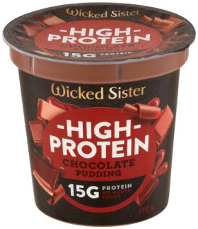 Wicked+Sister+High+Protein+Pudding+170g+Selected+Varieties