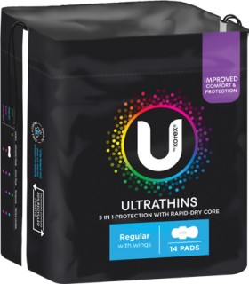 U+By+Kotex+Pads+6%E2%80%9116+Pack+Selected+Varieties