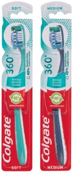 Colgate+360%26deg%3B+Toothbrush+1+Pack+Selected+Varieties