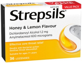 Strepsils+Sore+Throat+Relief+Lozenges+36+Pack+Selected+Varieties%2A