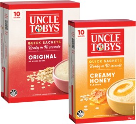 Uncle-Tobys-Oats-Quick-Sachets-320g-350g on sale