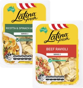 Latina-Filled-Pasta-375g on sale