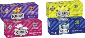 Kirks-Soft-Drink-10x375mL on sale