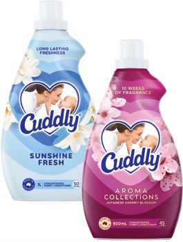 Cuddly+Concentrate+Fabric+Conditioner+900mL-1+Litre