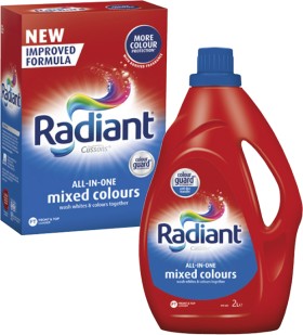 Radiant-Laundry-Liquid-2-Litre-or-Powder-2kg on sale