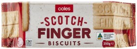 Coles-Scotch-Finger-Biscuits-250g on sale
