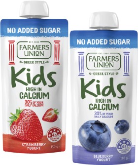 Farmers+Union+No+Added+Sugar+Kids+Yogurt+Pouch+130g
