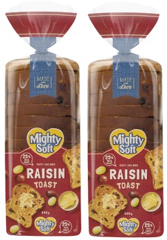 Mighty+Soft+Raisin+Toast+600g