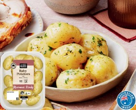 Coles-Kitchen-Baby-Potatoes-Herb-Butter-400g-Pack on sale