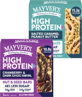 NEW+Mayver%26%23039%3Bs+Protein%2B+Bars+200g