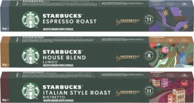 Starbucks+Nespresso+Compatible+Coffee+Capsules+10+Pack