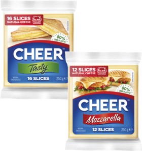 Cheer+Cheese+Slices+Refill+250g