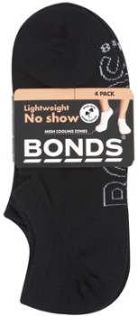 Bonds+Women%26%23039%3Bs+Logo+Light+No+Show+4+Pack