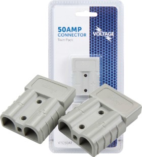 Voltage-Narva-50AMP-Anderson-Plug-Twin-Pack on sale