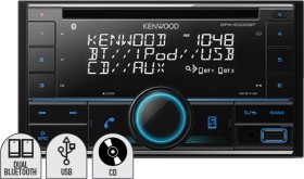 Kenwood+2DIN+200W+CD+Dual+Bluetooth+Receiver