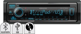 Kenwood+1DIN+200W+CD+Bluetooth+Receiver