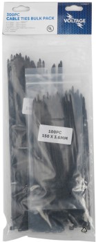 Voltage+Cable+Ties+Bulk+Pack+300+Piece