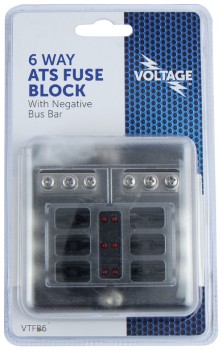 Voltage+6+Way+ATS+Fuse+Block+Neg+Bus+Bar