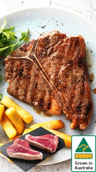 Australian-Beef-T-Bone-Steak on sale