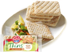 Tip+Top+Sandwich+or+Burger+Thins+204-240g+Selected+Varieties