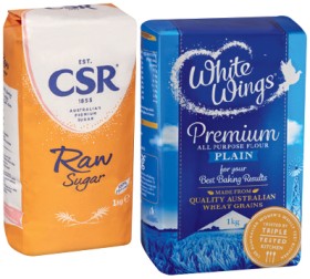 CSR+Raw+Sugar+1kg%2C+White+Wings+Premium+Plain+Flour+or+Self+Raising+Flour+1kg